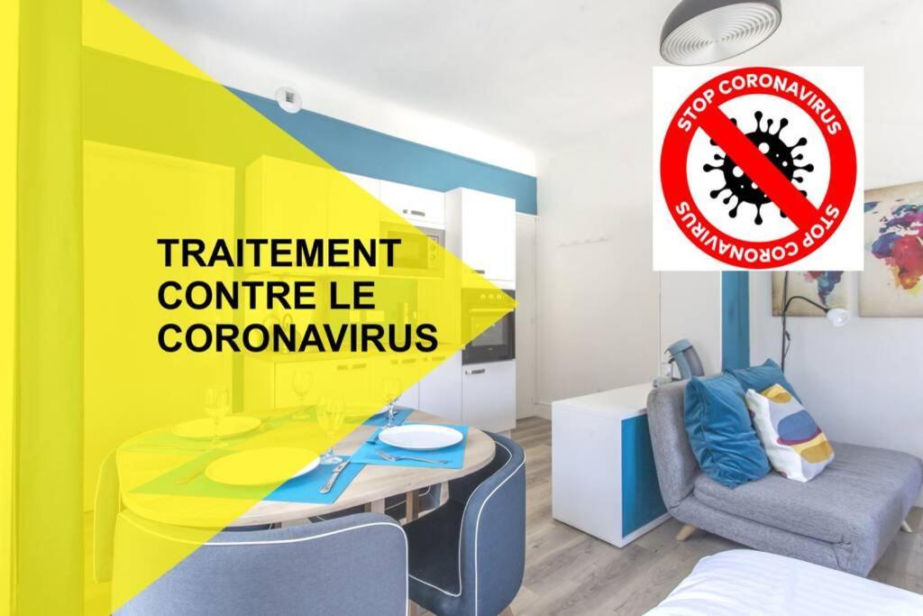 Zen Studio Les Thermes - Challes Centre - Parking 外观 照片